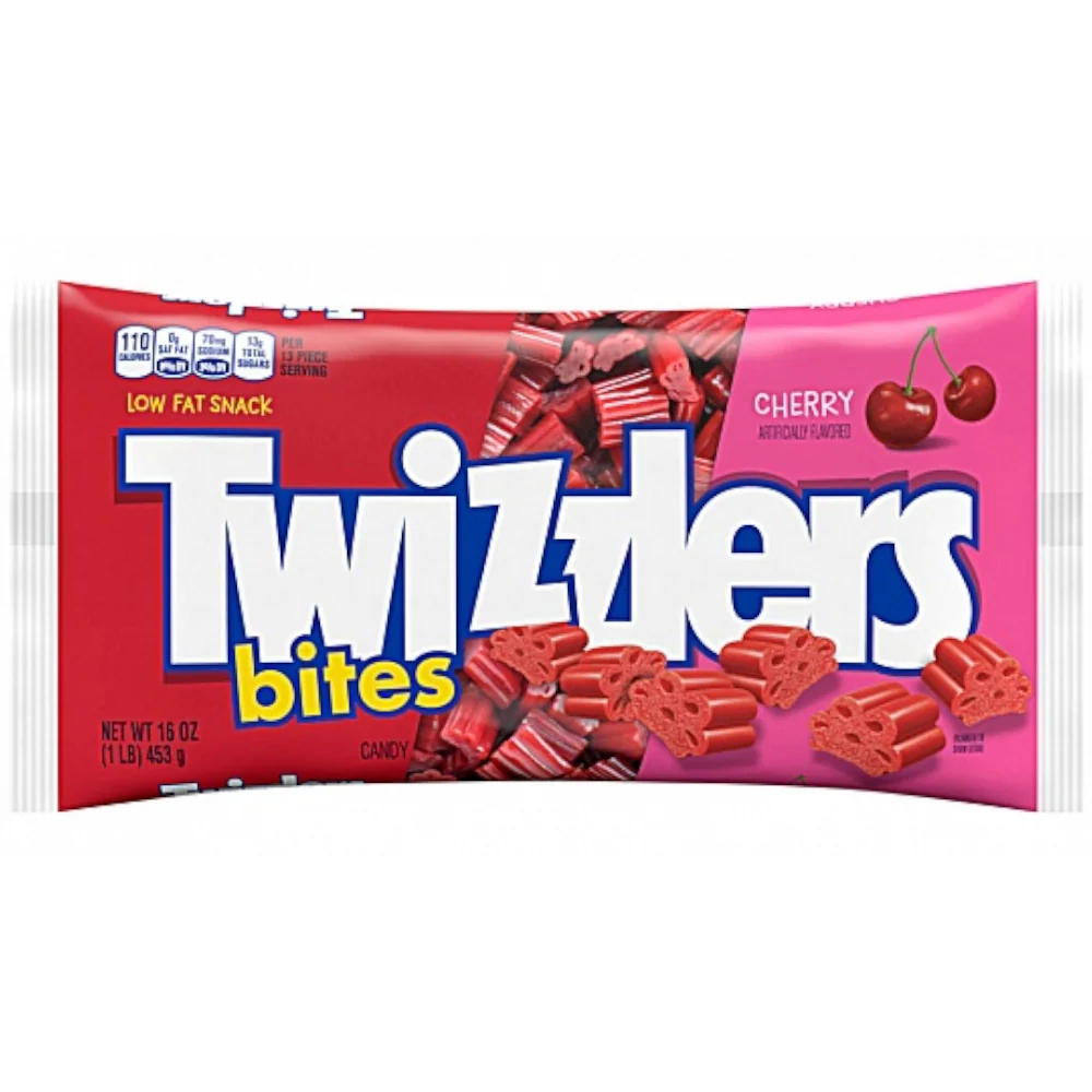 Twizzlers Cherry Flavour Classic Bites - 15.9oz (453g)