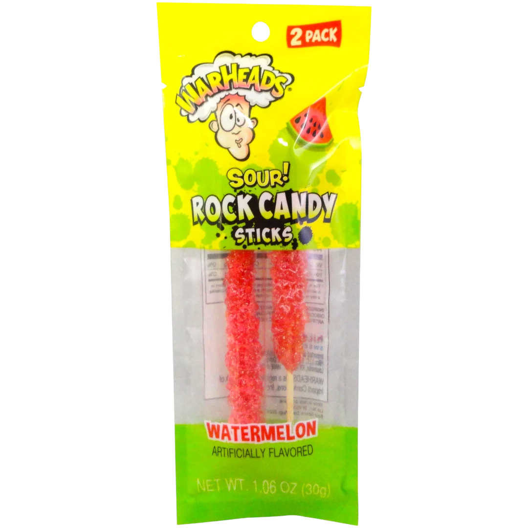 Warheads Sour Rock Candy Sticks - 1.06oz (30g)