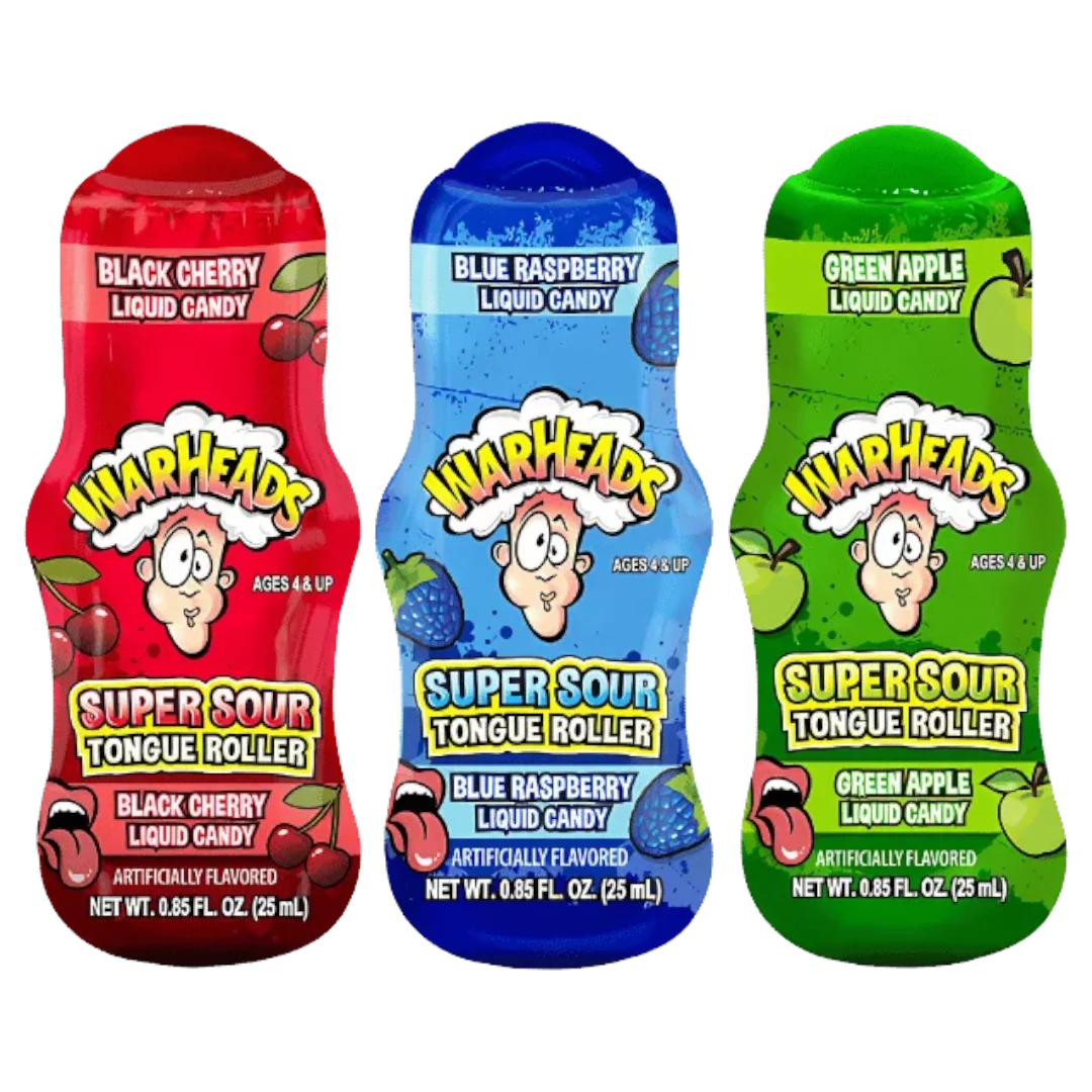 Warheads Super Sour Tongue Roller - 0.85oz (24g)