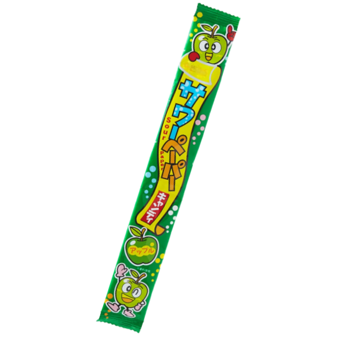Yaokin Sour Paper Candy Apple (Japan) - 0.52oz (15g)